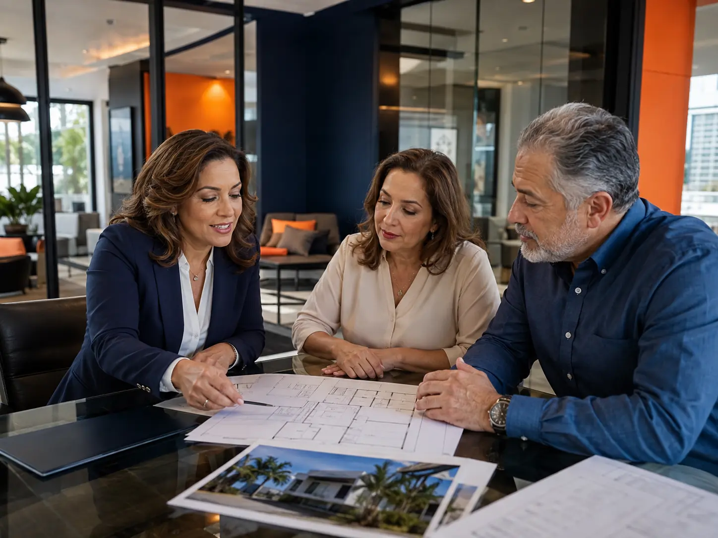 Especialista de Permit Pro orientando personalmente a propietarios de South Florida